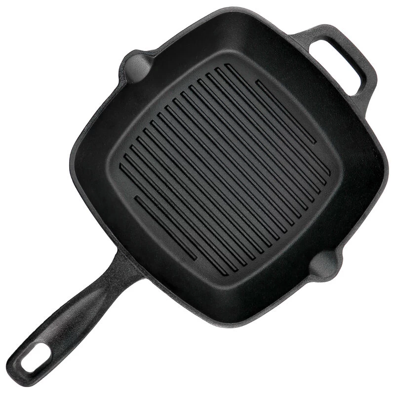 Oster® Oster Castaway 10 Inch Square Cast Iron Grill Pan With Pouring Spouts - Image 3