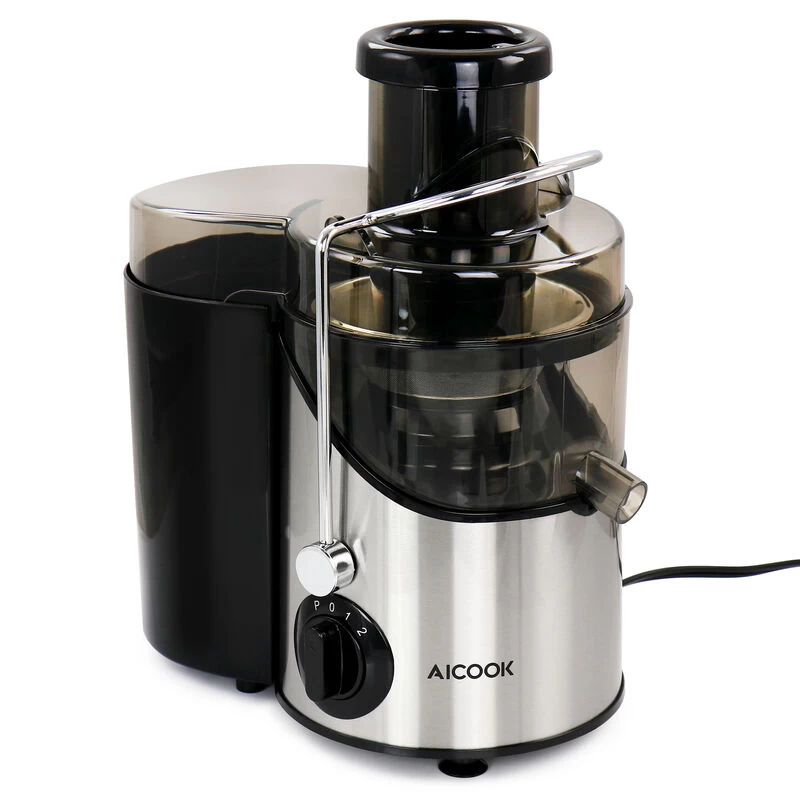 AICOOK Centrifugal Self Cleaning Juicer And Juice Extractor In Silver - Image 4