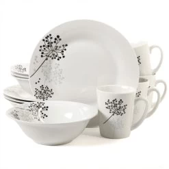 Gibson Netherwood 12 Pc Dinnerware Set