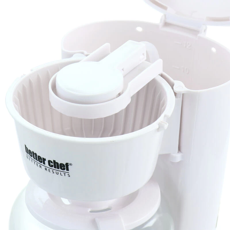Better Chef 12 Cup 900 Watt Coffee Maker In White - Image 5