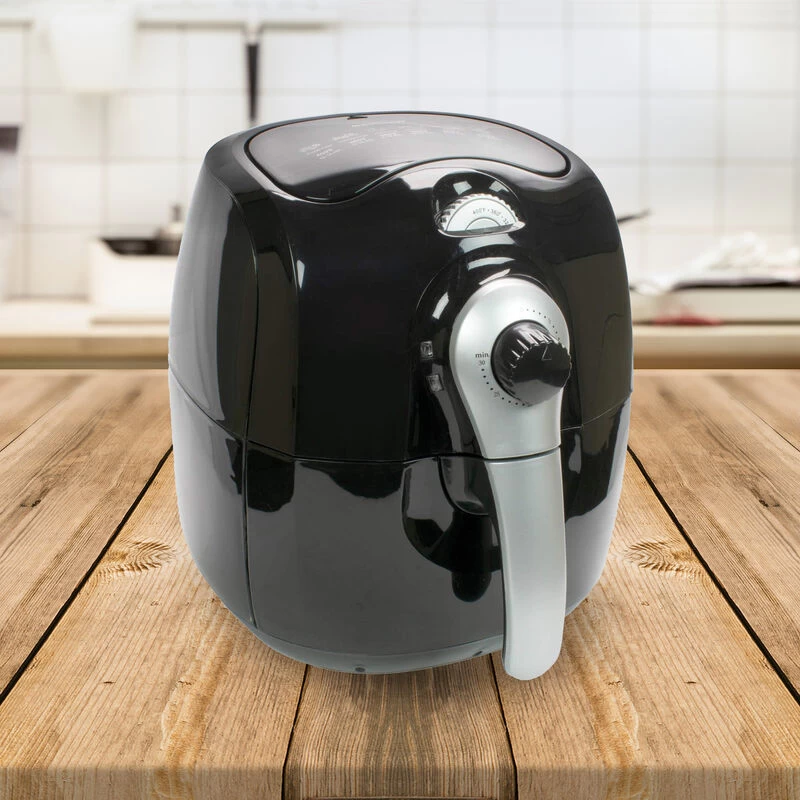Brentwood 3.7 Quart Electric Air Fryer In Black With Timer And Temperature Control - Image 2