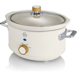Swan Nordic - 3.5L Slow Cooker Matte White