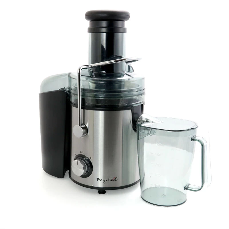 MegaChef Wide Mouth Juice Extractor, Juice Machine With Dual Speed Centrifugal Juicer, Stainless Steel Juicers Easy To Clean - Image 2