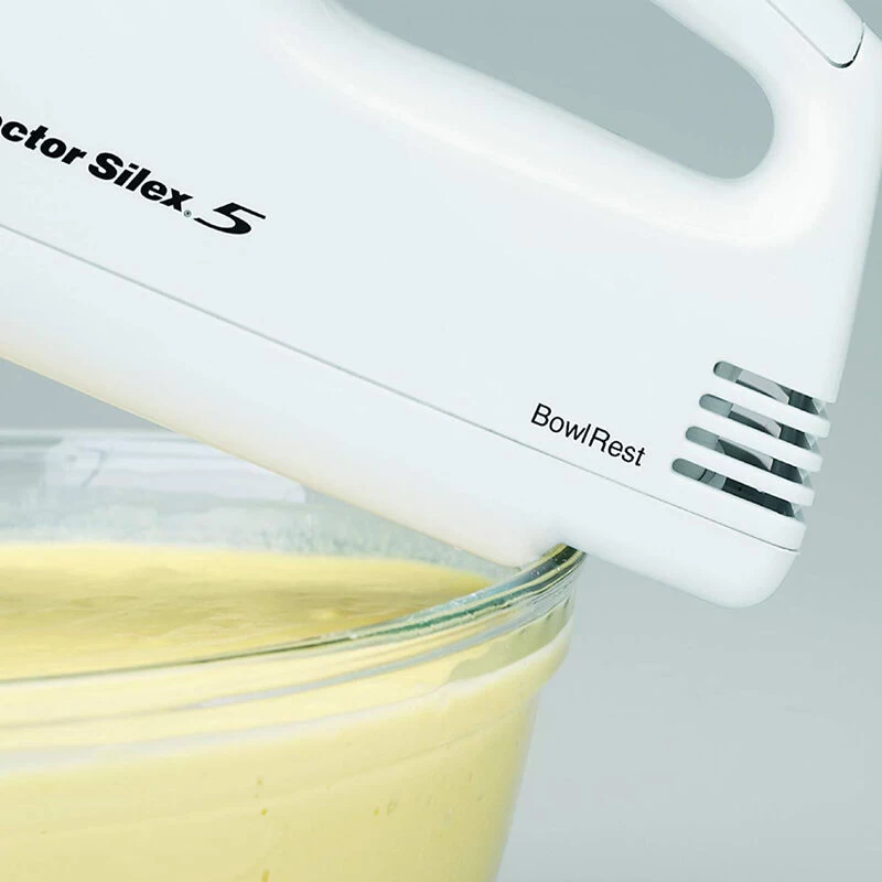 Proctor Silex Easy Mix 5 Speed Hand Mixer In White - Image 8