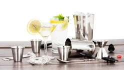 16 Piece Wine And Cocktail Mixing Bar Set, Essential Barware Tools