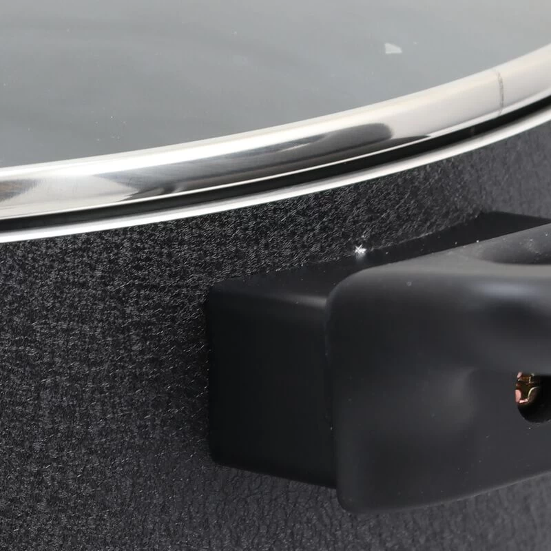 Oster® Oster Ashford 6 Quart Aluminum Dutch Oven With Tempered Glass Lid In Black - Image 3