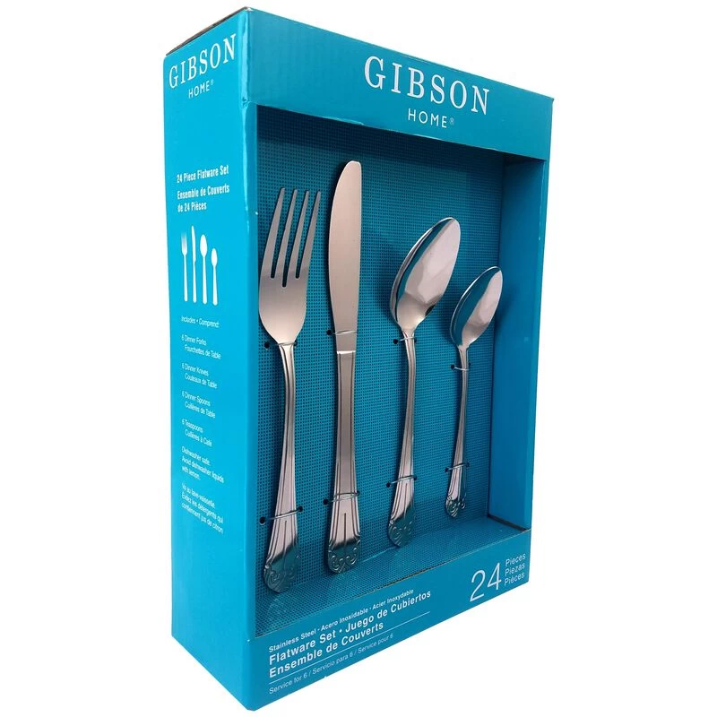 Gibson Home Mariano 24 Piece Flatware Set - Image 6