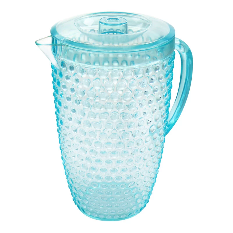 Gibson Home Malone 5 Piece Plastic Pitcher And Tumbler Set In Light Blue - Image 5