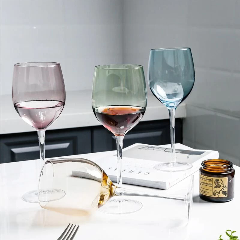 Grassi Colorful Stemmed Wine Glass (15.5 Oz. Set Of 4) - Image 4