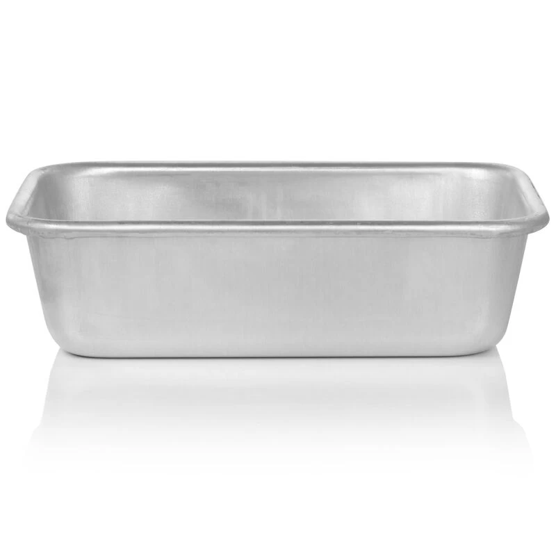 Oster® Oster Baker's Glee 9 Inch X 5.3 Inch Aluminum Rectangle Loaf Pan In Silver - Image 2
