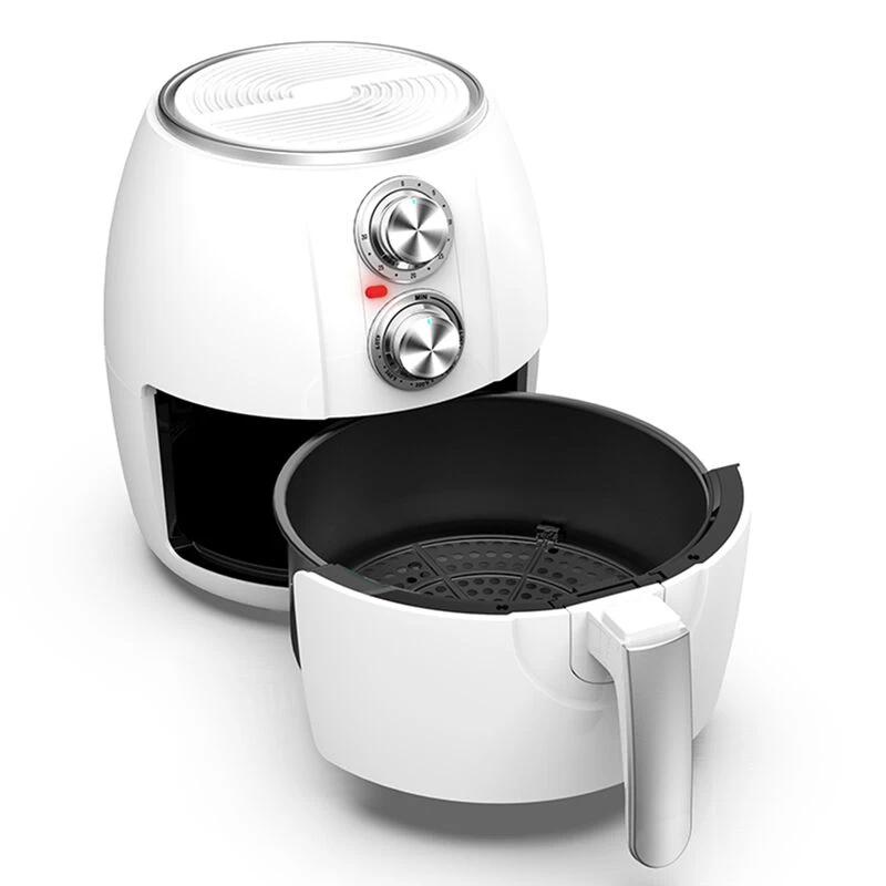 Brentwood 3.2 Quart Electric Air Fryer With Timer And Temp Control In White - Image 2