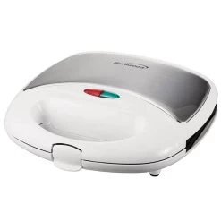 Brentwood Non Stick Compact Dual Sandwich Maker In White