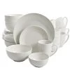 Gibson Home Ogalla 30 Piece Porcelain Dinnerware Set In White
