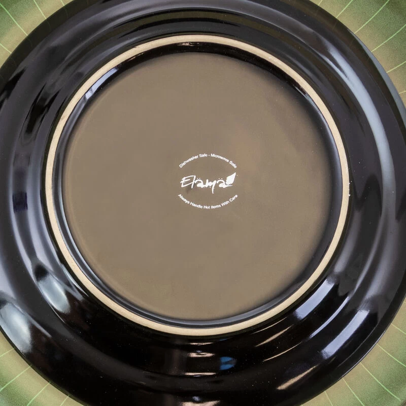 Elama Grand Jade 16 Piece Luxurious Stoneware Dinnerware With Complete Setting For 4, 16pc - Image 5