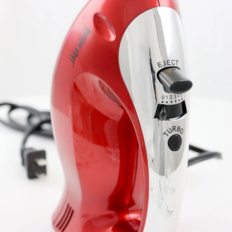 Better Chef Hand Mixer-Red - Image 3
