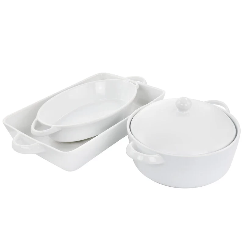 Gibson Elite Gracious Dining 4 Piece Bakeware Set - Image 3
