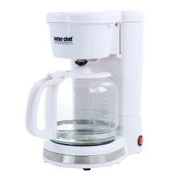 Better Chef 12 Cup 900 Watt Coffee Maker In White
