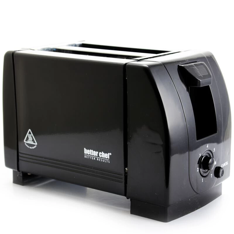 Better Chef 2-Slice Black Toaster - Image 6