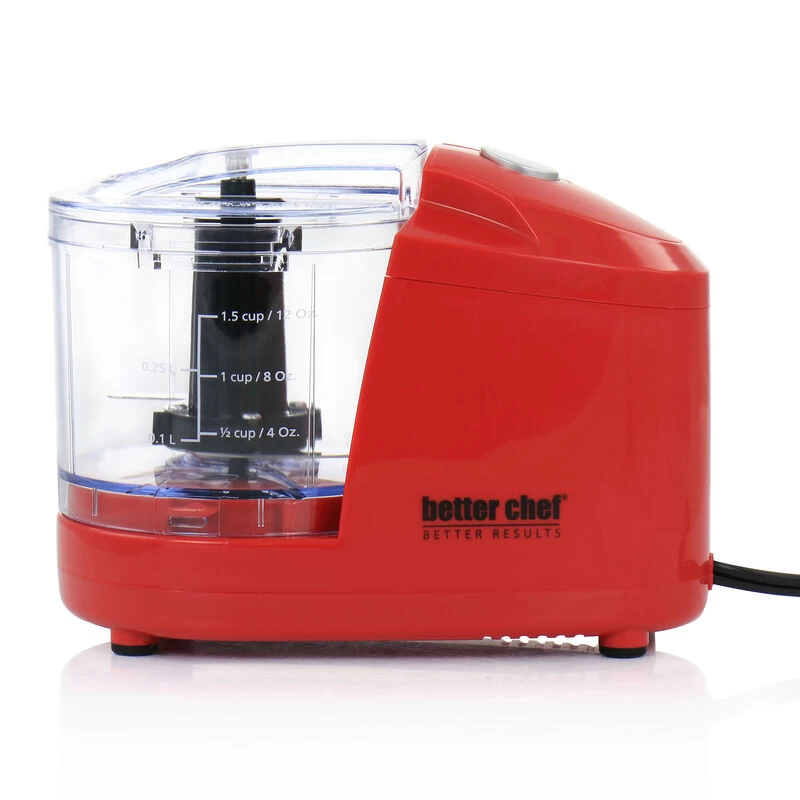 Better Chef Compact 12 Ounce Mini Chopper In Red - Image 2