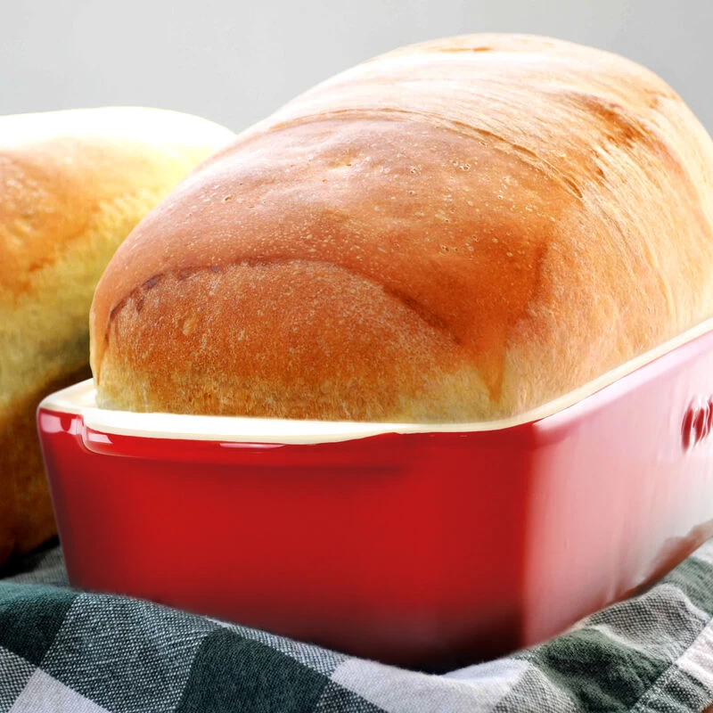 Crock-Pot Crock Pot Artisan 1.25 Quart Rectangle Stoneware Bake Pan In Red - Image 2