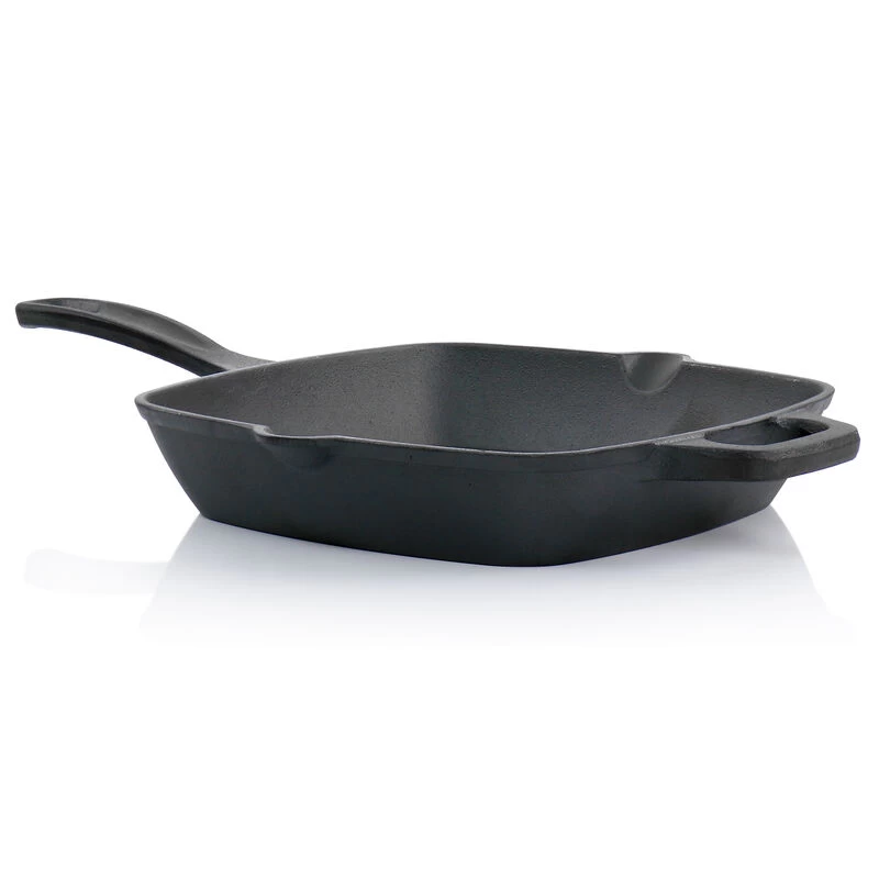 Oster® Oster Castaway 10 Inch Square Cast Iron Grill Pan With Pouring Spouts - Image 2