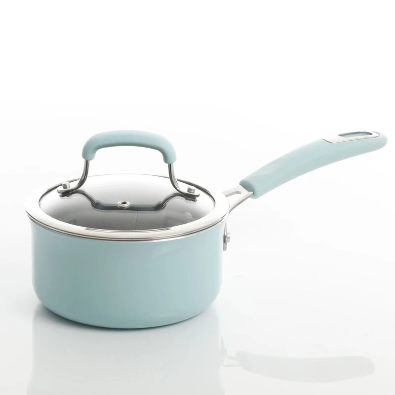 Kenmore Elite Andover 10 Piece Nonstick Aluminum Cookware Set In Glacier Blue - Image 9