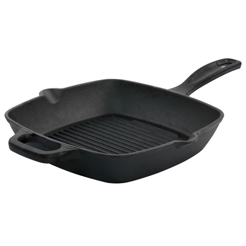 Oster® Oster Castaway 10 Inch Square Cast Iron Grill Pan With Pouring Spouts