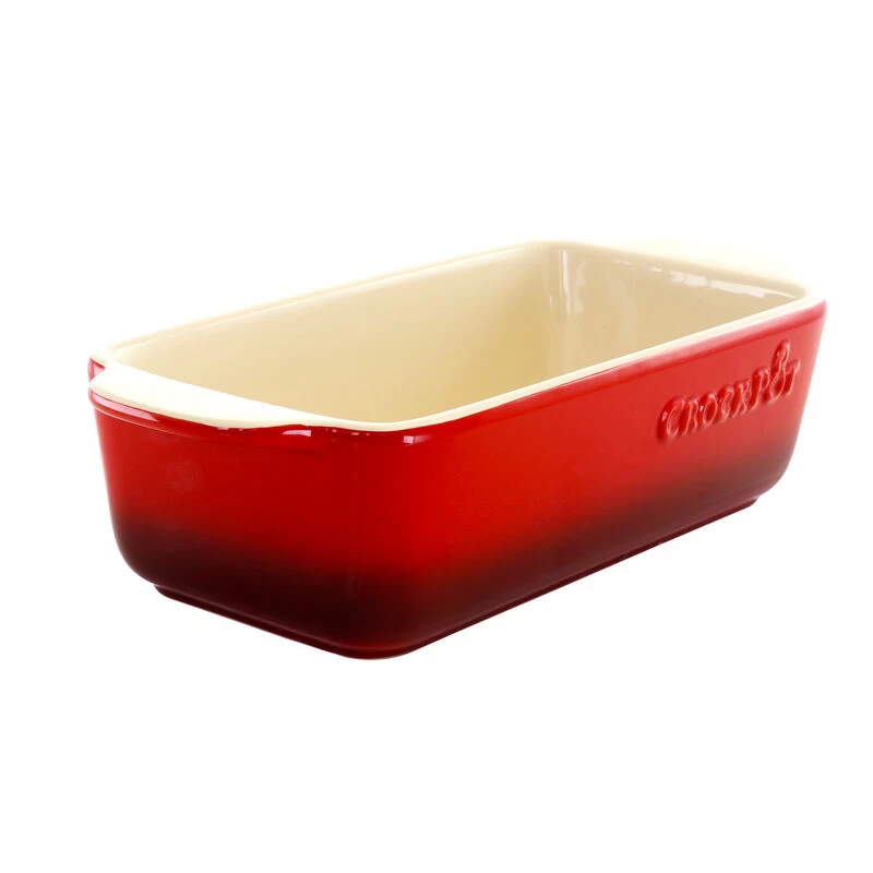 Crock-Pot Crock Pot Artisan 1.25 Quart Rectangle Stoneware Bake Pan In Red - Image 5