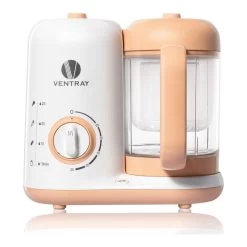 Ventray Baby Food Maker, All-in-one Baby Food Processor Peach