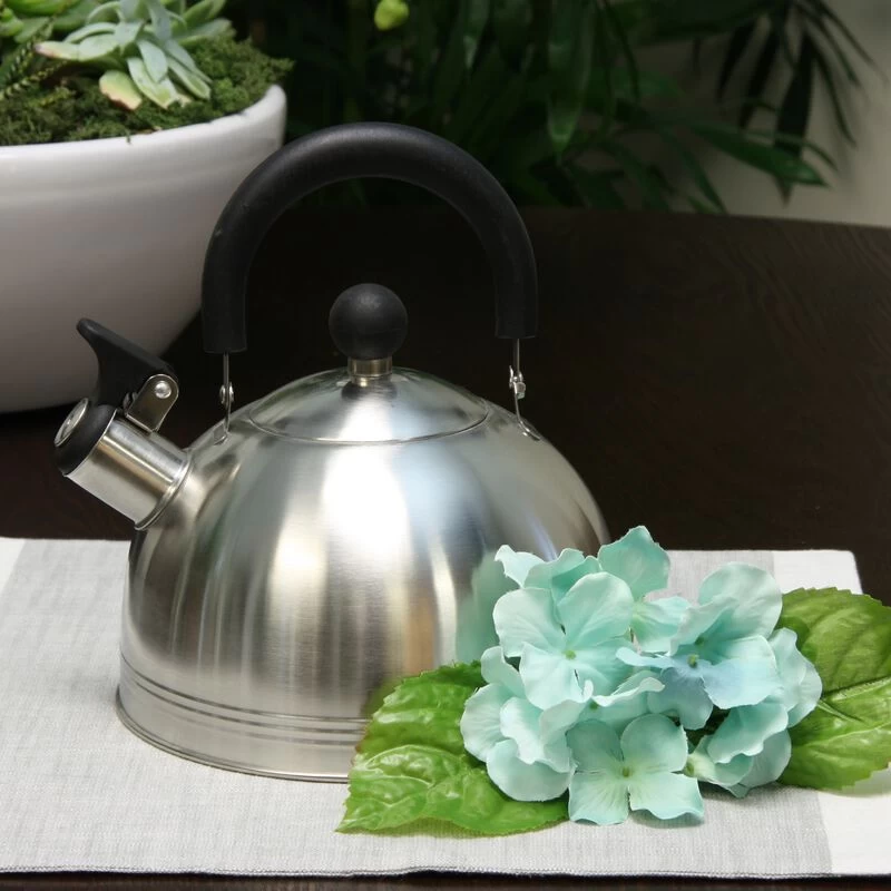 Mr. Coffee® Mr. Coffee Carterton 1.5 Qt Stainless Steel Whistling Tea Kettle - Image 2