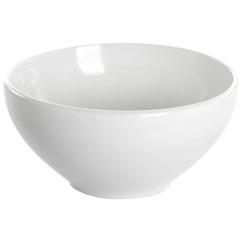 Gibson Home Oslo Peak 12 Piece Fine Ceramic Dinnerware Set In Bright White - Image 7