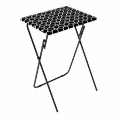 Atlantic TV Tray Park Place Black And 2 Pack