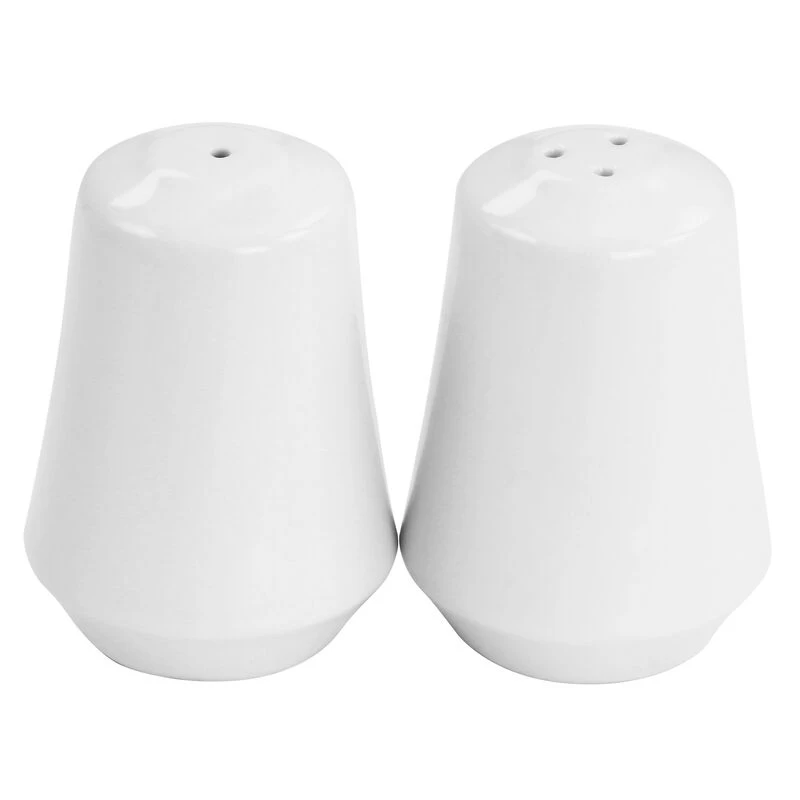 Gibson Home Classic Pearl Fine Ceramic 39 Piece Soft Square Dinnerware Combo Set In White - Image 7