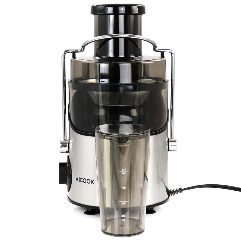 AICOOK Centrifugal Self Cleaning Juicer And Juice Extractor In Silver - Image 5
