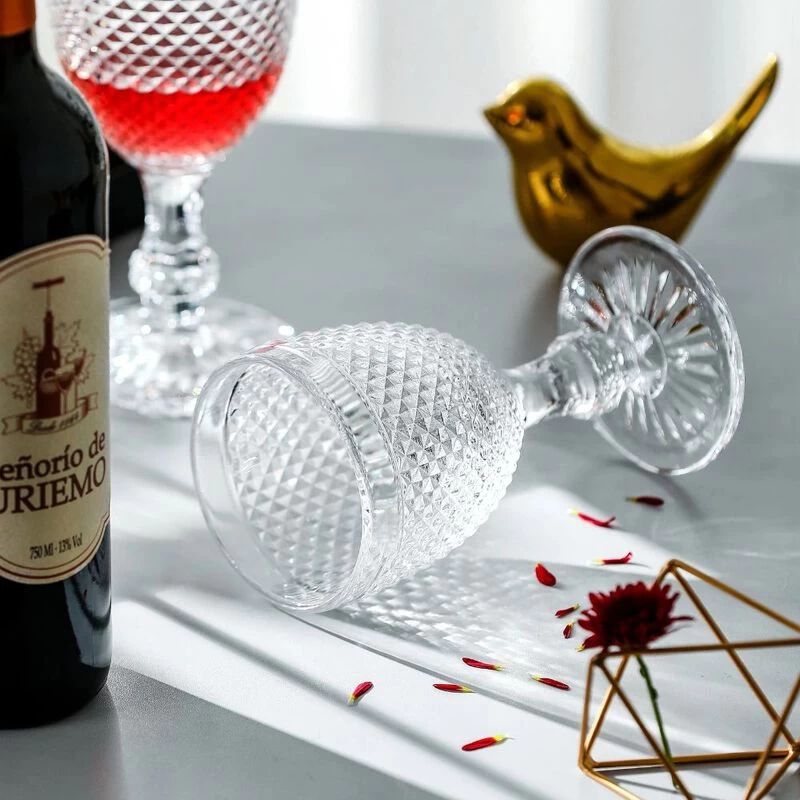 Grassi Chroma Collection Wine Goblets Glasses Set Of 6, 10.6 Oz - Image 5