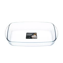 14 X 8 Oven Safe Borosilicate Glass Baking Dish - 2.7 Quart Capacity