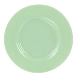 Martha Stewart 13in Jadeite Glass Serving Platter In Mint