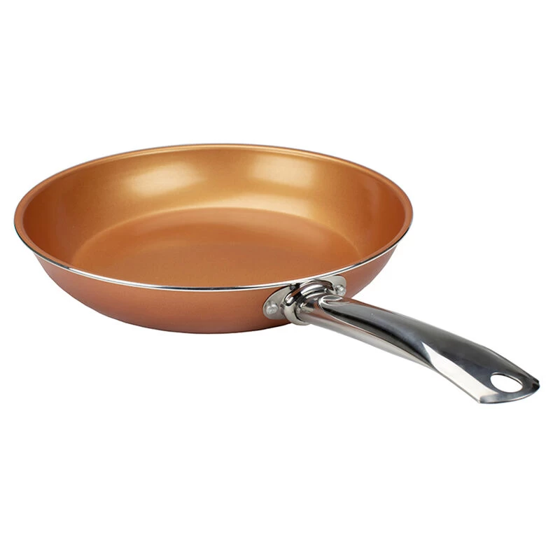 Brentwood Induction Copper 11 Inch Frying Pan With Non-Stick, Ceramic Coating - Image 5