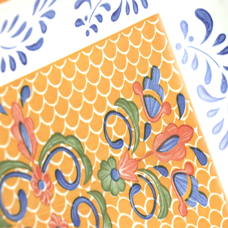 Laurie Gates Rectangular 14.8 Inch Stoneware Platter - Image 3