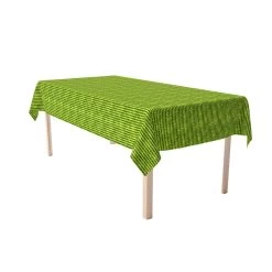 Fabric Textile Products, Inc. Rectangular Tablecloth, 100% Polyester, Green Bamboo Sticks Green