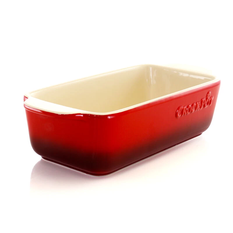 Crock-Pot Crock Pot Artisan 1.25 Quart Rectangle Stoneware Bake Pan In Red