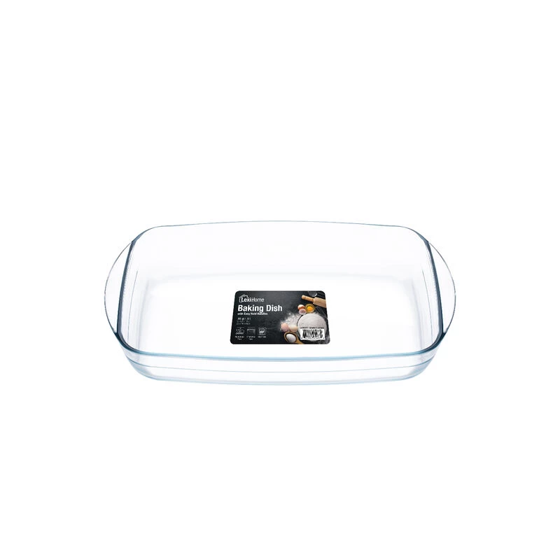 11 X 8 Glass Rectangular Baking Dish - Oven Safe Glass Bakeware - Image 5