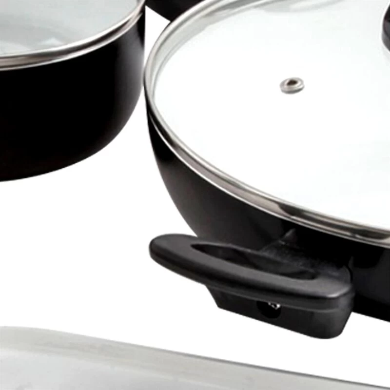Oster® Oster Herstal 11 Piece Aluminum Cookware Set In Black - Image 3