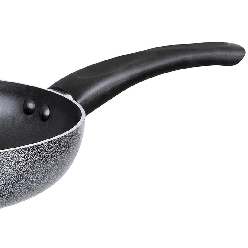 Brentwood Wok Aluminum Non-Stick 10" Gray - Image 5