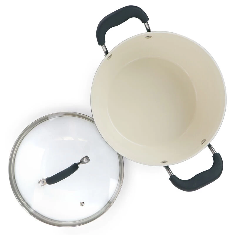 Oster® Oster Corbett 5.4 Quart Nonstick Aluminum Dutch Oven In Gray - Image 5