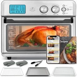 Air Fryer Toaster Oven With 21 Functions