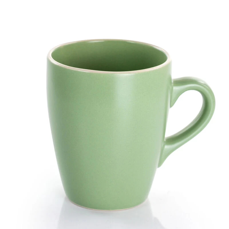 Gibson Elite Serenade 16 Piece Round Stoneware Dinnerware Set In Green - Image 8