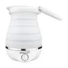 Brentwood Dual Voltage 3.3 Cup Collapsible Travel Kettle In White