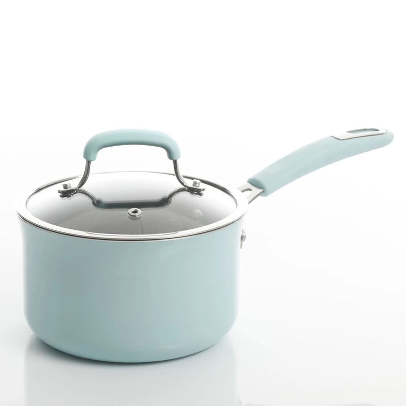 Kenmore Elite Andover 10 Piece Nonstick Aluminum Cookware Set In Glacier Blue - Image 10