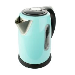 Brentwood 1 Liter Stainless Steel Cordless Electric Kettle In Blue